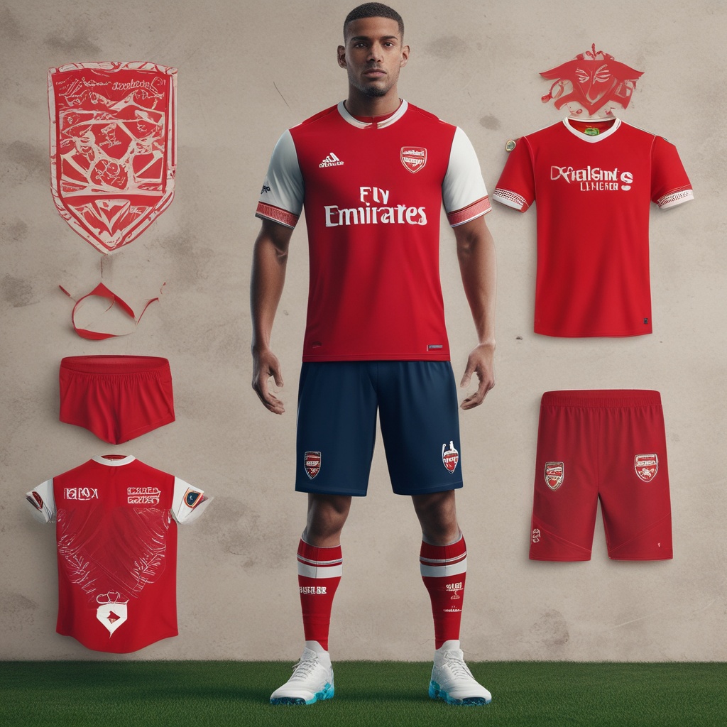Arsenal Football Kit for 2024/2025